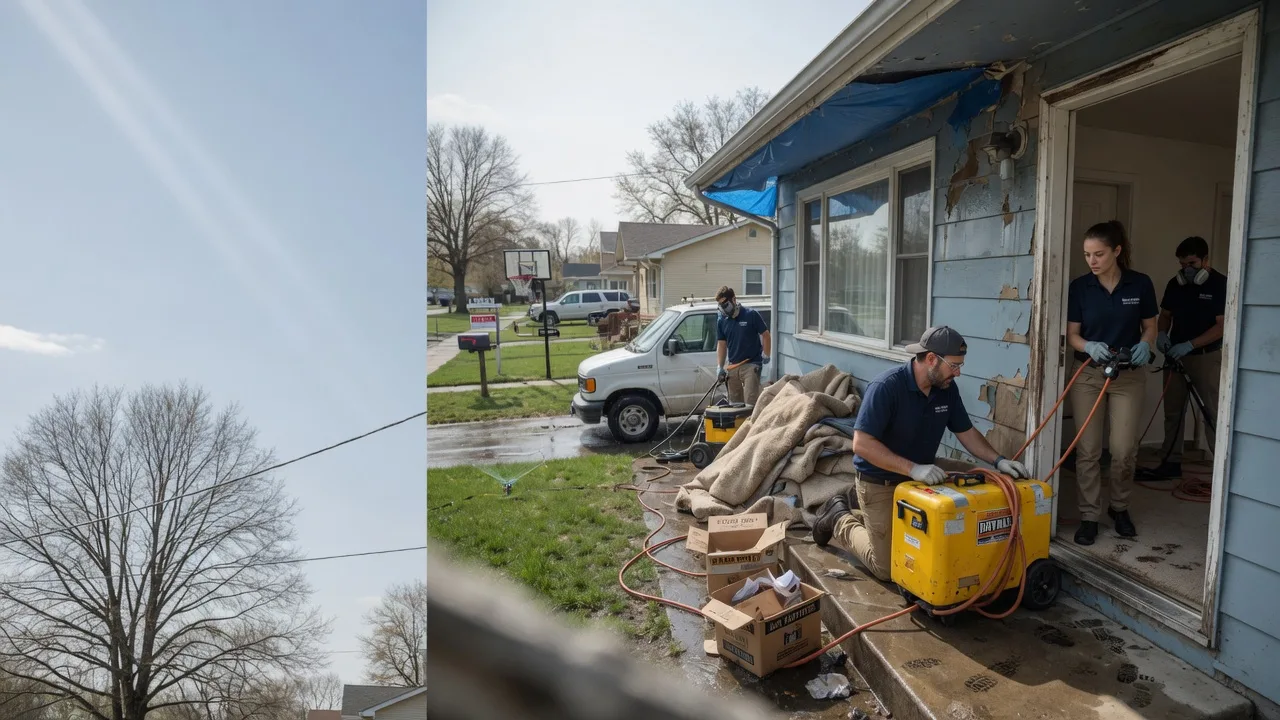 Basement Flood Cleanup in Douglas, ND near me